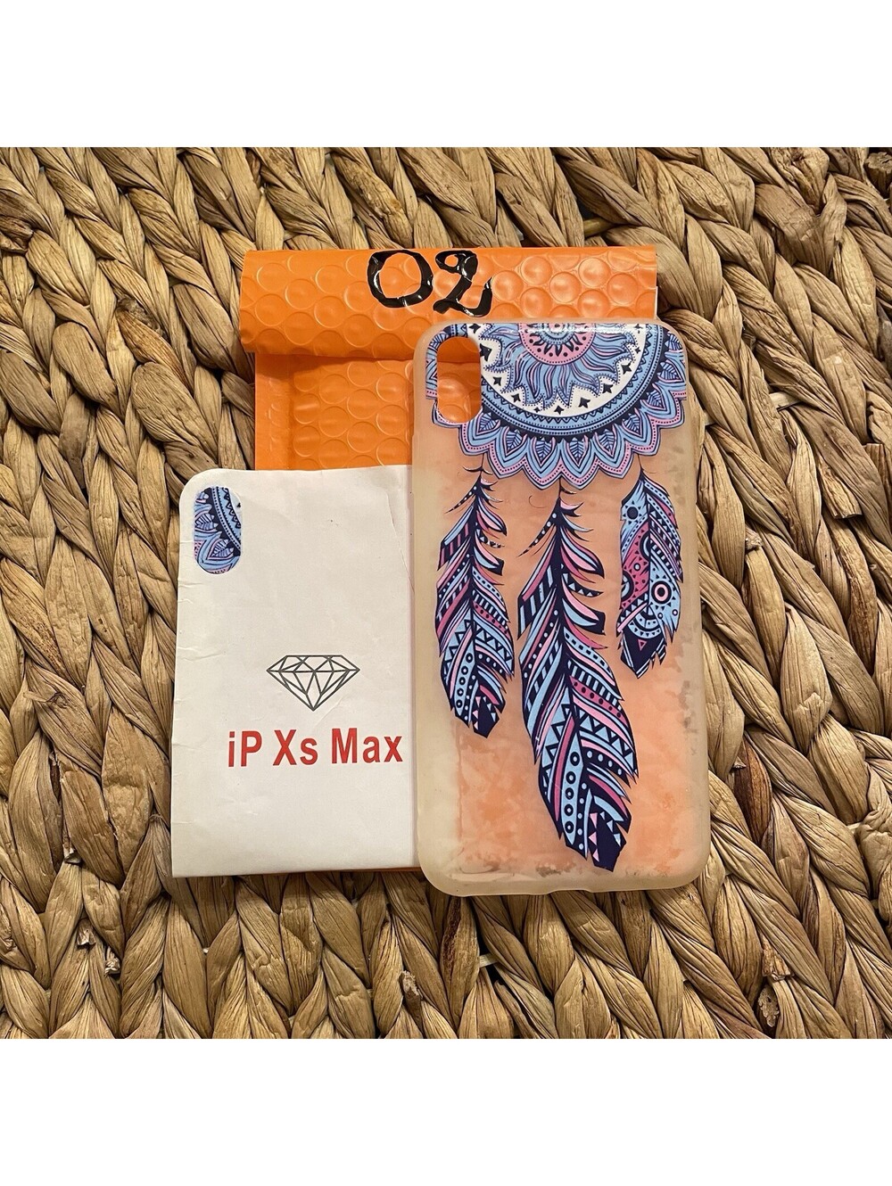 Dreamcatcher Mandala Phone Case For iPhone XS Max Boho Feather Clear Slim Cover